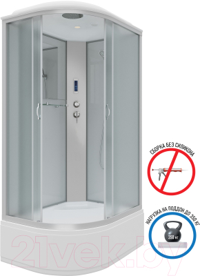 Душевая кабина Niagara NG-2310-14RP 120x80x215