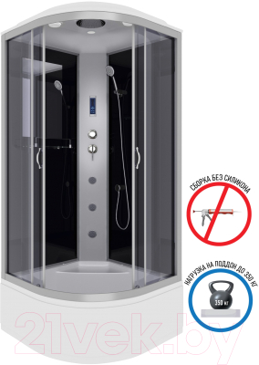 Душевая кабина Niagara NG-2507-14F 80x80x215