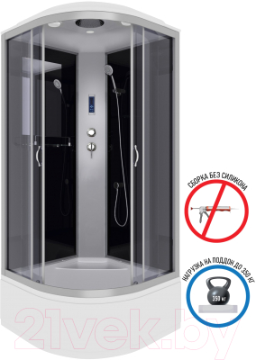 Душевая кабина Niagara NG-2507-14P 80x80x215