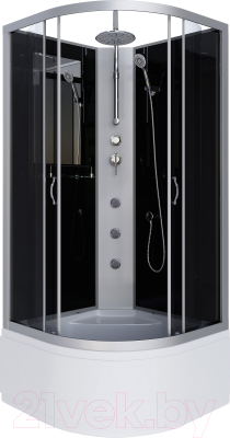 Душевая кабина Niagara NG-2508-14BKTG 90x90x200 - фото