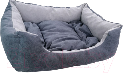 Лежанка для животных Happy Friends Пухлик №2 Черненое серебро / stm 566 - фото