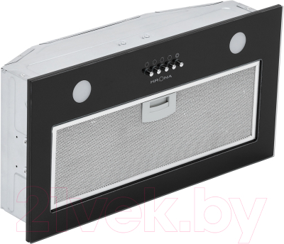 Вытяжка скрытая Krona Elisa 600 Glass PB / КА-00005279 - фото