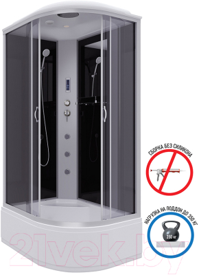 Душевая кабина Niagara NG-2510-14RF 120x80x215