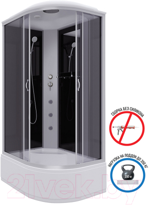 Душевая кабина Niagara NG-2510-14RG 120x80x215