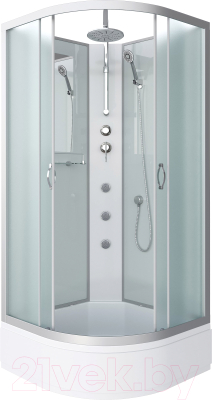 Душевая кабина Niagara NG-3302-14BKTG 100x100x200 - фото