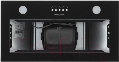 Вытяжка скрытая Krona Luisa 600 Glass PB / КА-00004386