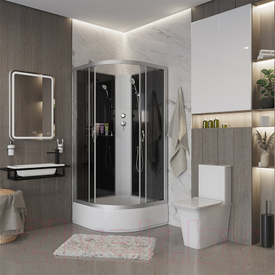 Душевая кабина Niagara NG-3503-14BK 80x80x215