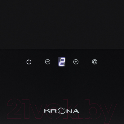 Вытяжка наклонная Krona Domenika 600 Black S / КА-00005477