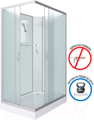 Душевая кабина Niagara NG-43975-14QBK 90x70x200