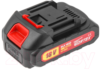 Аккумуляторная дрель-шуруповерт Wortex LX BD 1820 Li / 0329076