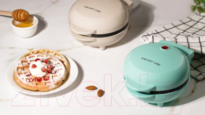 Вафельница Galaxy GL 2979 (мятный)