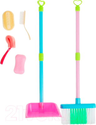 Набор хозяйственный игрушечный Играем вместе Набор уборщика / 1912U001-R - фото