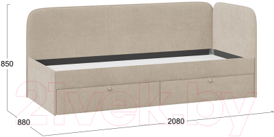 Кровать-тахта ТриЯ Молли 800 тип 1