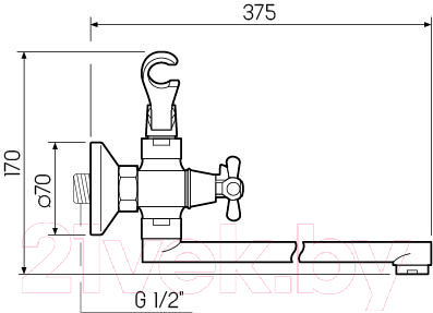 Смеситель РМС SL129-140