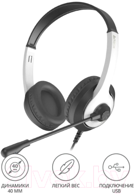 Наушники-гарнитура A4Tech Panda FH100U