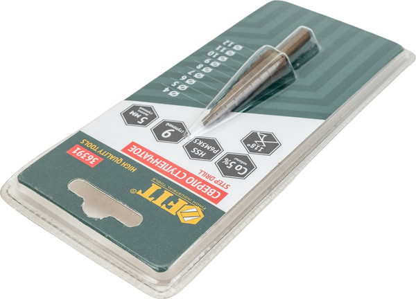 Сверло FIT HSS ступенчатое 4-12м / 36391