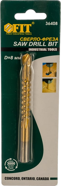 Сверло FIT Универсальное 8мм / 36408