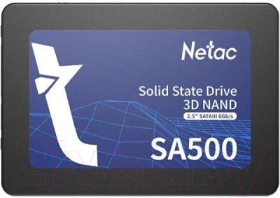 SSD диск Netac SA500 2TB (NT01SA500-2T0-S3X) - фото