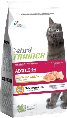 Сухой корм для кошек Trainer Natural Adult Fresh Chicken (1.5кг) - фото
