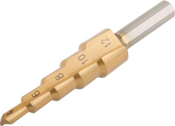 Сверло MOS HSS ступенчатое 4-12мм / 36381М