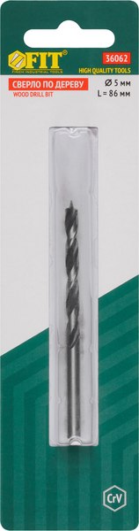 Сверло FIT Профи 5мм / 36062
