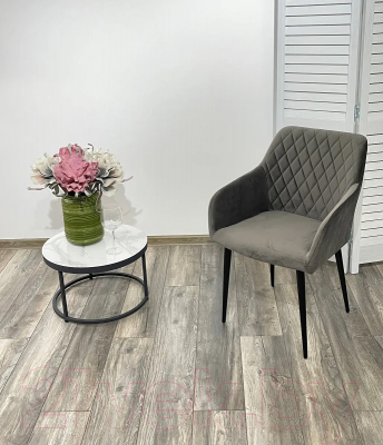 Стул M-City Brandy-X / 461MC03498 (графит 14 велюр/черный)