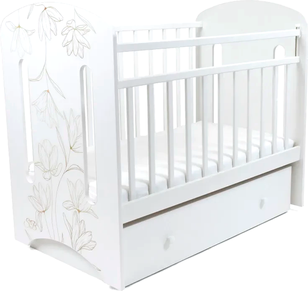 Детская кроватка Sweet Baby Sofia маятник с ящиком