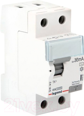 Устройство защитного отключения Legrand TX3 2P 40A 30мA 10kA 2M / 403001 - фото