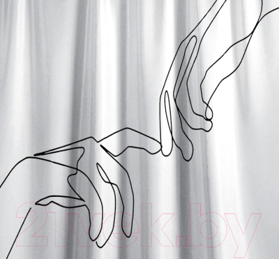 Шторка-занавеска для ванны MONAMI RM033121 - фото