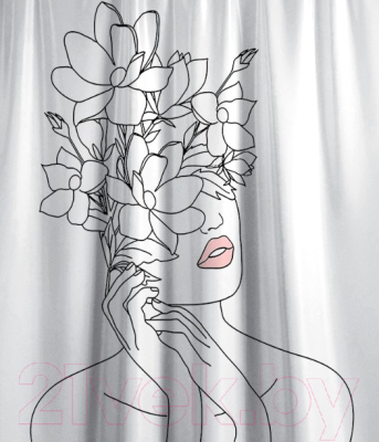 Шторка-занавеска для ванны MONAMI RM033127 - фото