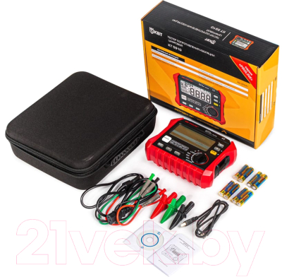 Тестер сопротивления изоляции КВТ Proline KT 5910 / 87241