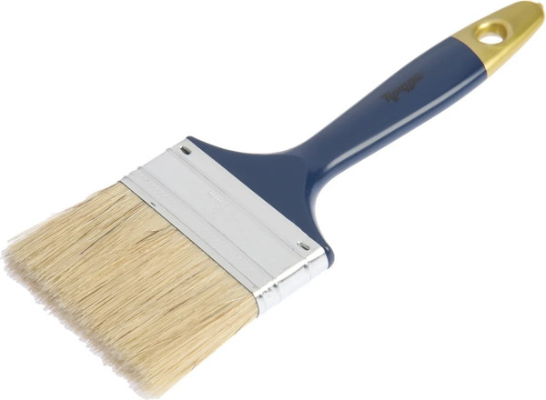 Кисть малярная Tundra Плоская натур. щетина пластиковая рукоятка 3 75мм / 881519