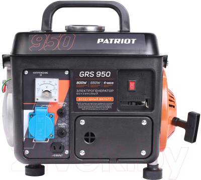 Бензиновый генератор PATRIOT GRS 950 - фото