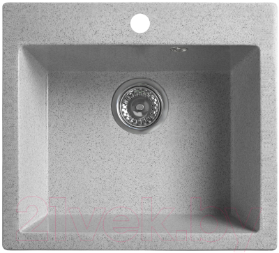 Мойка кухонная Belux KSD 4945 (олово светлосерый) - фото