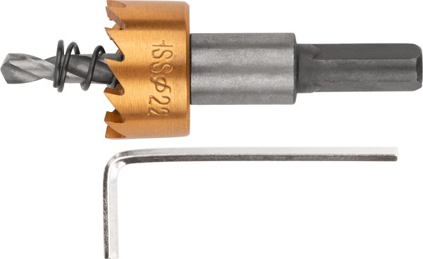 Коронка FIT Кольцевая по металлу HSS 22мм / 36862 - фото