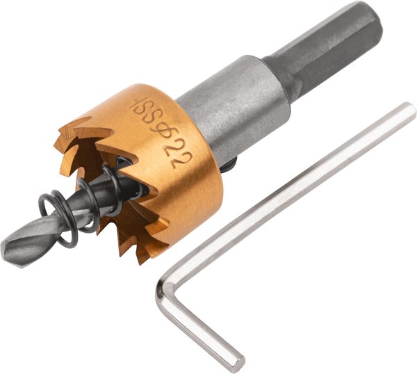 Коронка FIT Кольцевая по металлу HSS 22мм / 36862