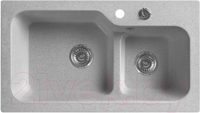 Мойка кухонная Belux SG-REC-DUO 8045-01 - фото