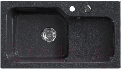Мойка кухонная Belux SG-REC-HALF-8045-01 - фото