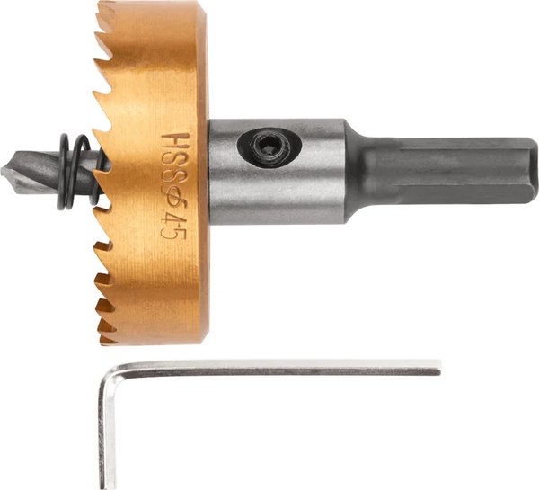 Коронка FIT Кольцевая по металлу HSS 45мм / 36876