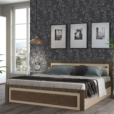 Двуспальная кровать Артём-Мебель СН 120.03-1600