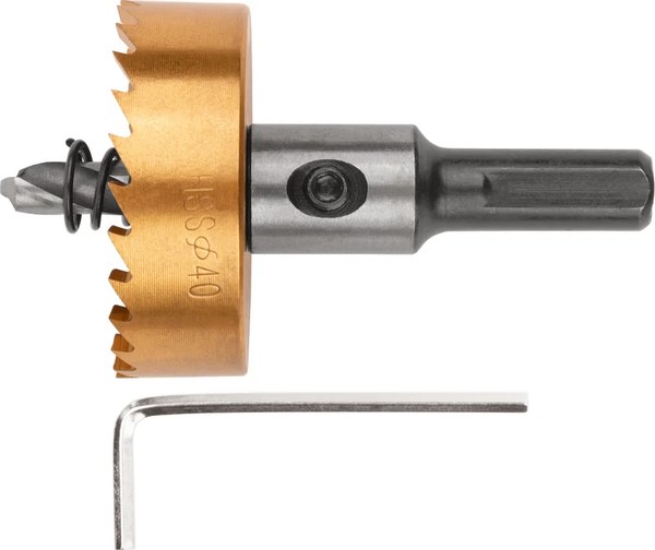 Коронка FIT Кольцевая по металлу HSS 40мм / 36872