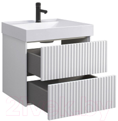 Тумба под умывальник Belux Сиртаки НП 60-02 (1, белый глянцевый)