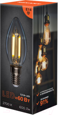 Лампа Rexant Свеча 604-083 - фото