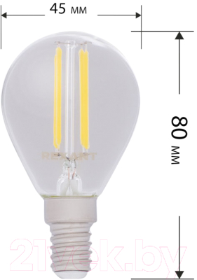 Лампа Rexant Шарик 604-121