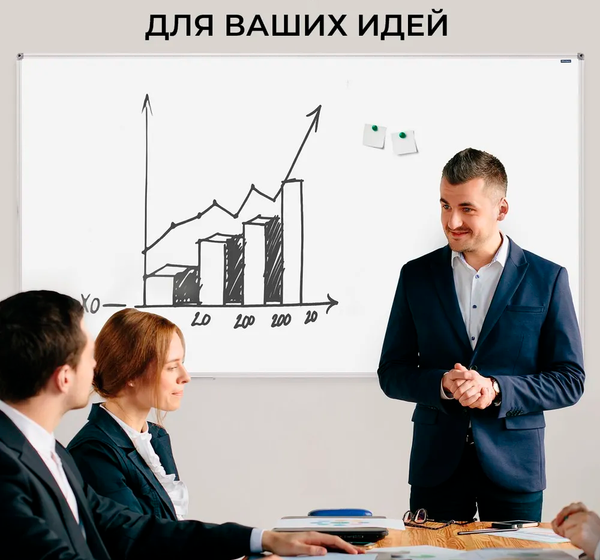 Магнитно-маркерная доска OfficeSpace 347028