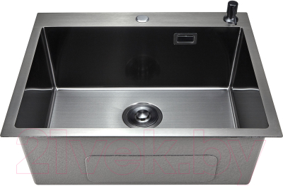 Мойка кухонная STELLAR Evier E5550NB (нано черный)