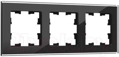 Рамка для выключателей и розеток IEK Brite BR-M32-G-K02 - фото