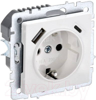 Розетка IEK Brite BR-R14-16-U22-018-K01 - фото