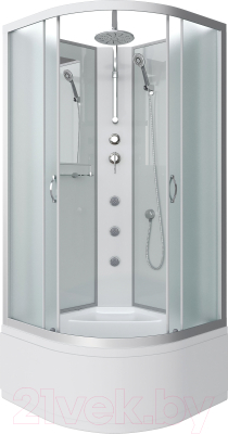 Душевая кабина Niagara NG-2307-14BKTG 80x80x210 - фото