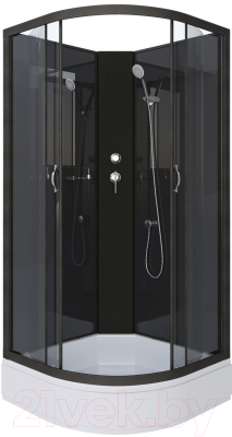 Душевая кабина Niagara NG-6501-14BK 90x90x215 - фото